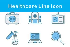 soins de santé vecteur icône ensemble