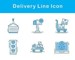livraison vecteur icône ensemble