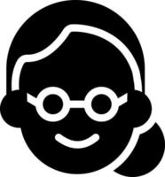 illustration vectorielle de vieille femme sur fond.symboles de qualité premium.icônes vectorielles pour le concept et la conception graphique. vecteur