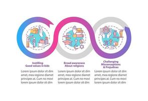 modèle infographique de vecteur