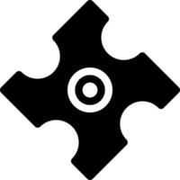 illustration vectorielle de ninja blade sur fond.symboles de qualité premium.icônes vectorielles pour le concept et la conception graphique. vecteur