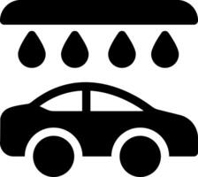 illustration vectorielle de lavage de voiture sur fond.symboles de qualité premium.icônes vectorielles pour le concept et la conception graphique. vecteur