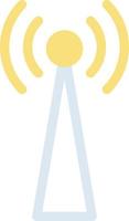 illustration vectorielle d'antenne sur fond.symboles de qualité premium.icônes vectorielles pour le concept et la conception graphique. vecteur