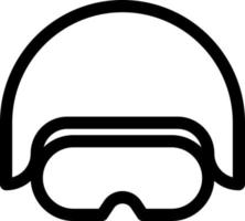 illustration vectorielle de lunettes sur fond.symboles de qualité premium.icônes vectorielles pour le concept et la conception graphique. vecteur
