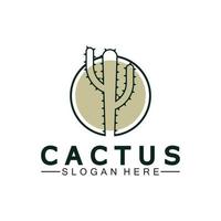 cactus logo modèle conception vecteur, conception concept, Créatif symbole, icône vecteur