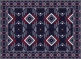 moderne persan tapis texture, africain motif boho persan couverture vivant pièce africain ethnique aztèque style conception pour impression en tissu les tapis, les serviettes, mouchoirs, écharpes tapis, vecteur