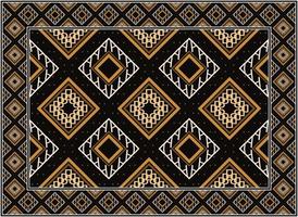 moderne persan tapis texture, motif ethnique sans couture modèle scandinave persan couverture moderne africain ethnique aztèque style conception pour impression en tissu les tapis, les serviettes, mouchoirs, écharpes tapis, vecteur
