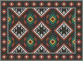 moderne persan tapis, boho persan couverture vivant pièce africain ethnique aztèque style conception pour impression en tissu les tapis, les serviettes, mouchoirs, écharpes tapis, vecteur