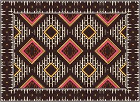 moderne décorer avec Oriental tapis, africain motif boho persan couverture vivant pièce africain ethnique aztèque style conception pour impression en tissu les tapis, les serviettes, mouchoirs, écharpes tapis, vecteur