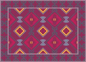 moderne persan tapis texture, africain ethnique sans couture modèle boho persan couverture vivant pièce africain ethnique aztèque style conception pour impression en tissu les tapis, les serviettes, mouchoirs, écharpes tapis, vecteur