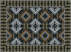 persan couverture motifs, contemporain moderne persan tapis, africain ethnique aztèque style conception pour impression en tissu les tapis, les serviettes, mouchoirs, écharpes tapis, vecteur