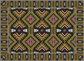 moderne persan tapis, motif ethnique sans couture modèle moderne persan tapis, africain ethnique aztèque style conception pour impression en tissu les tapis, les serviettes, mouchoirs, écharpes tapis, vecteur