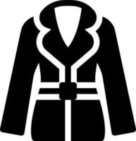 longue manteau vecteur illustration sur une background.premium qualité symboles.vecteur Icônes pour concept et graphique conception.