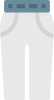 illustration vectorielle de jeans sur fond.symboles de qualité premium.icônes vectorielles pour le concept et la conception graphique. vecteur