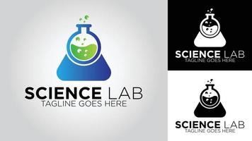 science laboratoire affaires vecteur logo conception