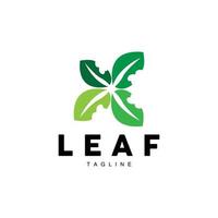 vert feuille logo, écologie Naturel plante vecteur, la nature conception, illustration modèle icône vecteur