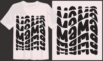 de la mère jour, maman, maman, maman, famille svg t chemise conception, typographie t chemise dessins vecteur