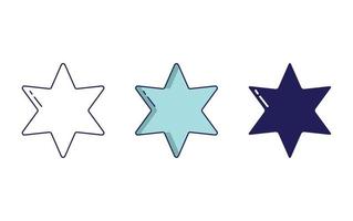 étoile géométrie forme vecteur icône