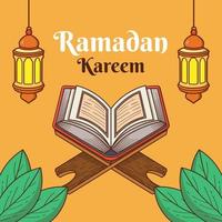 Ramadan kareem fête bannière modèle Contexte vecteur