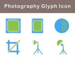 la photographie vecteur icône ensemble