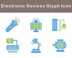 électronique dispositifs vecteur icône ensemble