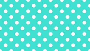 blanc Couleur polka points plus de turquoise cyan Contexte vecteur