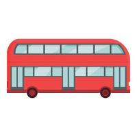 Londres ville autobus icône dessin animé vecteur. Angleterre tour vecteur