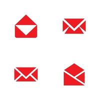 modèle de conception de logo icône e-mail vecteur