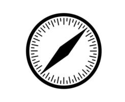 safari navigateur marque logo symbole noir conception Pomme Logiciel vecteur illustration