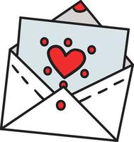 mariage invitation lettre dessin animé coloré clipart vecteur