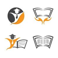 images de logo de livre vecteur