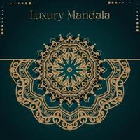 Créatif luxe décoratif mandala vecteur