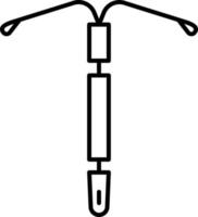 naissance, la contraception, contrôle vecteur icône sur transparent Contexte. contour naissance, la contraception, contrôle vecteur icône