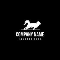 Arctique Renard logo conception icône. Arctique Renard logo conception inspiration. animal logo conception modèle. Renard symbole logotype. Arctique Renard symbole silhouette. vecteur