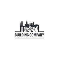 une bâtiment logo conception modèle. impressionnant bâtiment avec Accueil logo. une bâtiment et Accueil logotype. vecteur