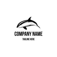 baleine logo conception icône. logo de baleine conception inspiration. artic animal logo conception modèle. animal symbole logotype. baleine symbole silhouette. vecteur