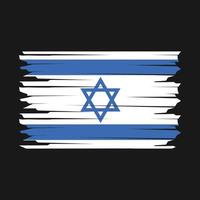 Israël drapeau illustration vecteur