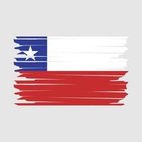 Chili drapeau illustration vecteur