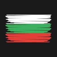 Bulgarie drapeau illustration vecteur