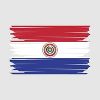 paraguay drapeau illustration vecteur