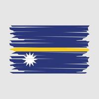 nauru drapeau illustration vecteur