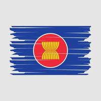 asean drapeau illustration vecteur