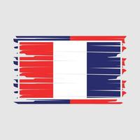 France drapeau illustration vecteur
