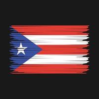 puerto rico drapeau illustration vecteur
