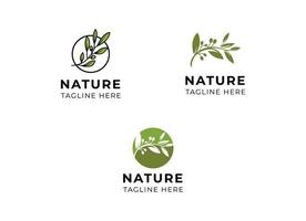 abstrait la nature logo icône vecteur conception. en bonne santé éco nourriture, écologie, spa, entreprise, régime , yoga, environnement journée vecteur logo. modifiable conception. aptitude, sport la toile icône.