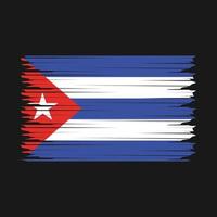 Cuba drapeau illustration vecteur