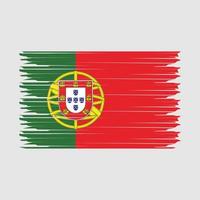 le Portugal drapeau illustration vecteur