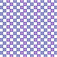 abstrait magnifique carré bleu et violet bloquer sans couture modèle avec blanc Contexte vecteur