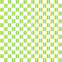 abstrait fond d'écran pokal point lignes tisser tricoter vert et Jaune multi forme sur blanc Contexte pour textile et papier cadeau vecteur