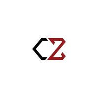 abstrait logo de des lettres c et 2 vecteur